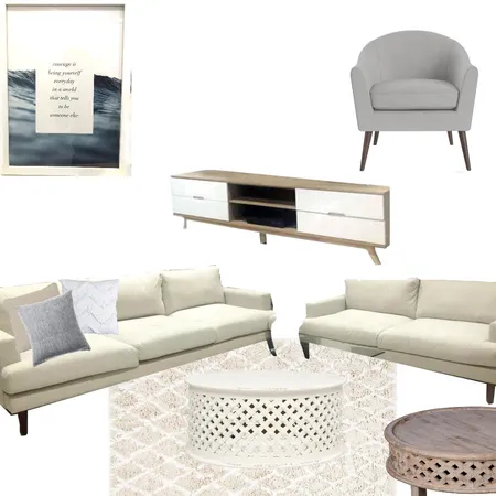 living room blue white Interior Design Mood Board by stephc.style on Style Sourcebook