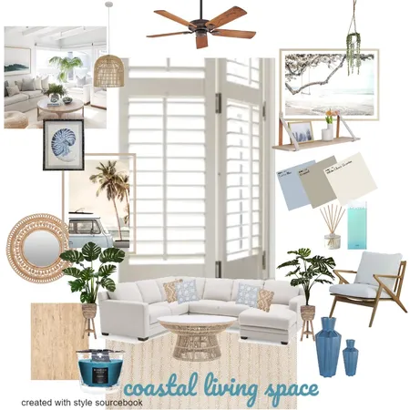 Coastal living space Interior Design Mood Board by Mollynobelius on Style Sourcebook