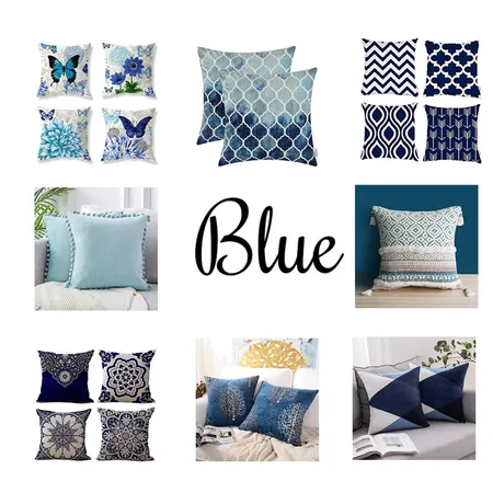 Blue Interior Design Mood Board by rachel_little9 on Style Sourcebook