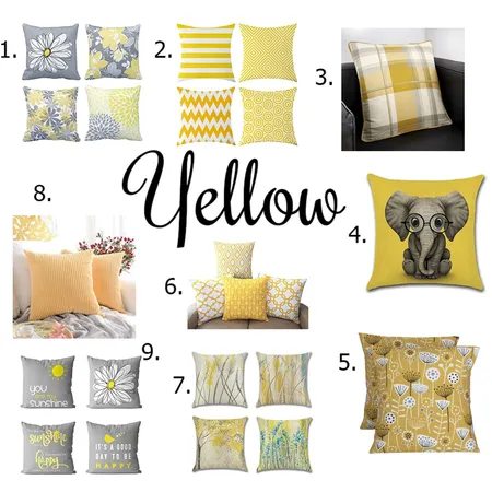 yellow Interior Design Mood Board by rachel_little9 on Style Sourcebook