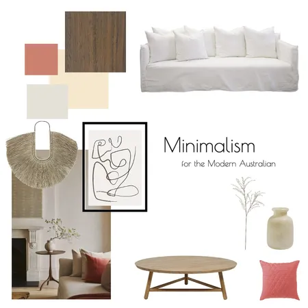 Minimalist Living Interior Design Mood Board by sandhya_uma@hotmail.com on Style Sourcebook