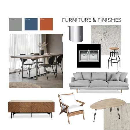 Room Board Furniture & Finishes Interior Design Mood Board by NaSambatti on Style Sourcebook