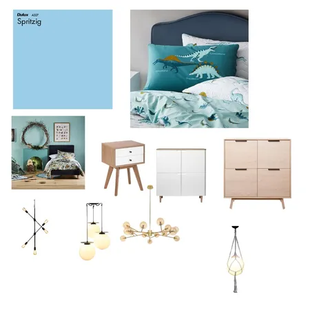 Boy Bedroom Interior Design Mood Board by Perla on Style Sourcebook