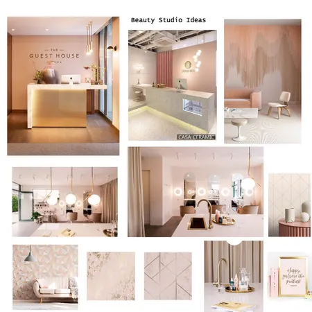 Beauty Studio Interior Design Mood Board by studio38interiors on Style Sourcebook