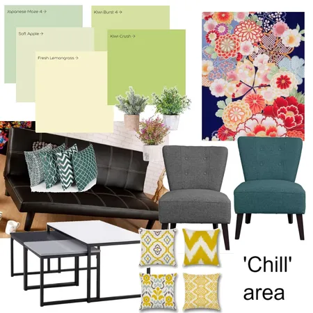 CHILL AREA Interior Design Mood Board by elliemaekirk on Style Sourcebook