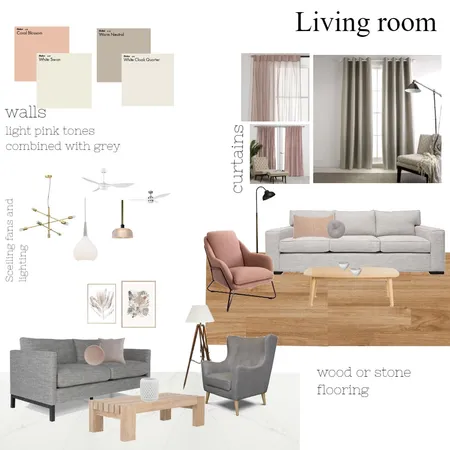 living room Interior Design Mood Board by georgia09 on Style Sourcebook