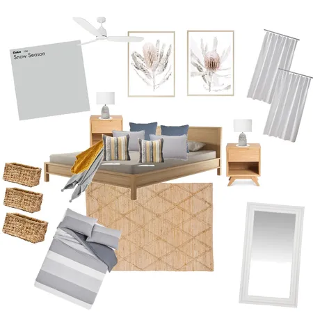 Main Bedroom Interior Design Mood Board by breetrimble on Style Sourcebook