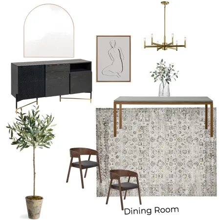 module 9 Dining Room Interior Design Mood Board by kchanana on Style Sourcebook