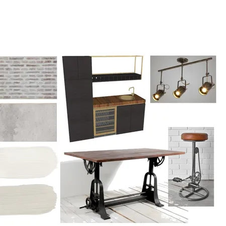 Formal Meeting Home Office Interior Design Mood Board by Loren Macintyre on Style Sourcebook