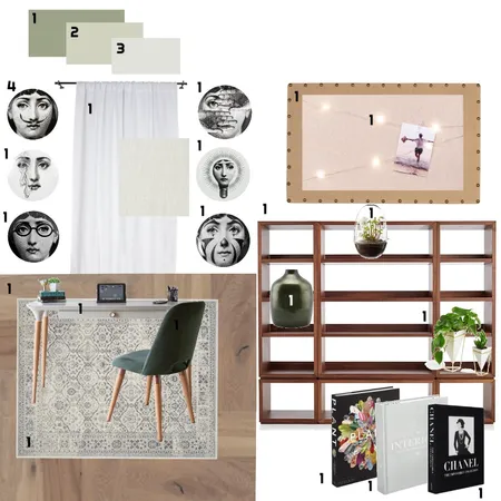 Sample Board Study Interior Design Mood Board by CedricB on Style Sourcebook