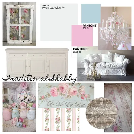 Traditional Shabby Interior Design Mood Board by Newgirl1994 on Style Sourcebook