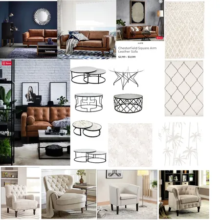Living Room Mood Board Interior Design Mood Board by srelwani