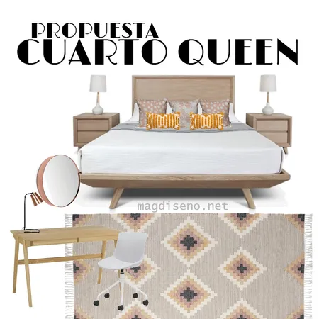 Cuarto Queen Interior Design Mood Board by magdiseno on Style Sourcebook