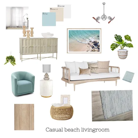 beach living Interior Design Mood Board by janet.hope on Style Sourcebook