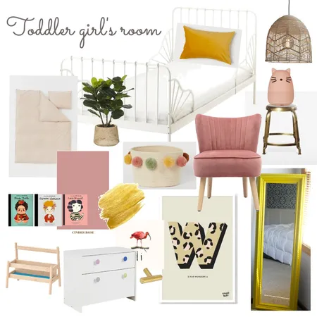 Toddler girl's bedroom Interior Design Mood Board by Gemma Nuvoletta on Style Sourcebook