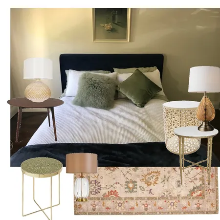 Julie's Bedroom Interior Design Mood Board by good and eco on Style Sourcebook