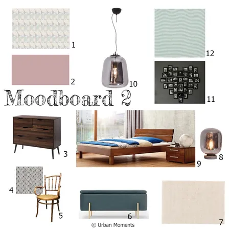 Aufgabe 10 Mosaic 2.0 Mint Interior Design Mood Board by clara87 on Style Sourcebook