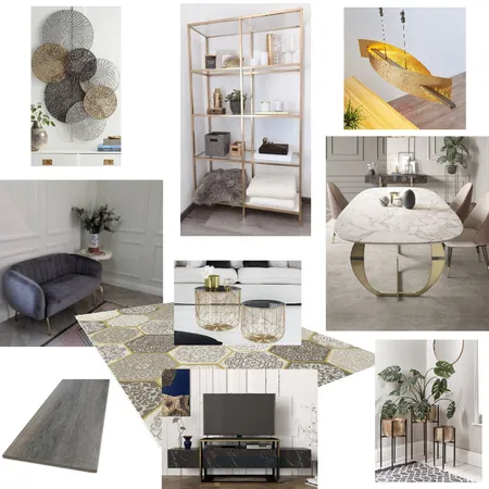 Wohn & Esszimmer Interior Design Mood Board by jill_cathrin on Style Sourcebook