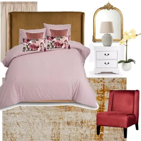 Modern french bedroom Interior Design Mood Board by Rebone on Style Sourcebook