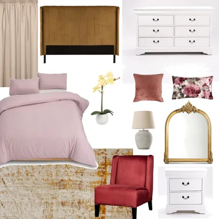 Modern french bedroom 2 Interior Design Mood Board by Rebone on Style Sourcebook