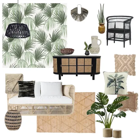 Tropical Utopia Interior Design Mood Board by Willow on Style Sourcebook