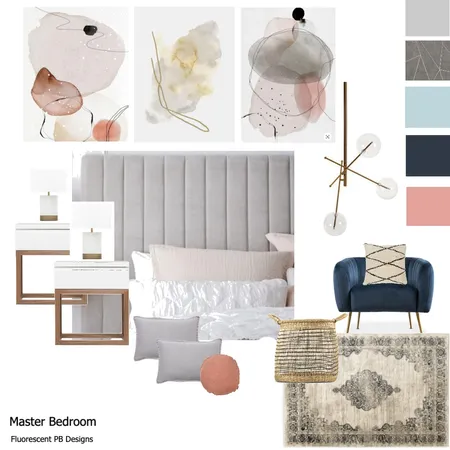 Mamello Thoahlane - Master Bedroom Interior Design Mood Board by Paballo on Style Sourcebook