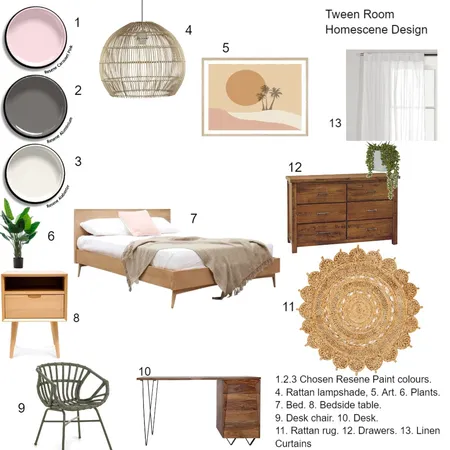 tween room Interior Design Mood Board by Homescene Journal on Style Sourcebook