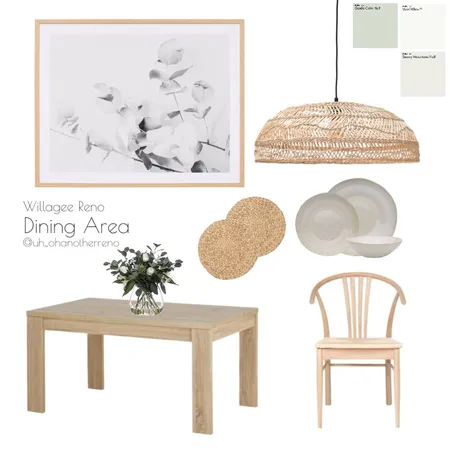 Willagee Reno Dining Area Interior Design Mood Board by AnnabelFoster on Style Sourcebook