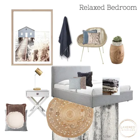 Relaxed Bedroom Interior Design Mood Board by JulesHurd on Style Sourcebook