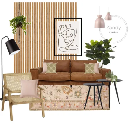 Mid Century Style Concept Interior Design Mood Board by Zandy Interiors on Style Sourcebook