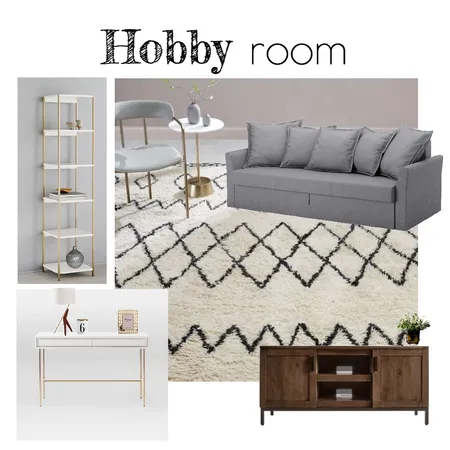 Hobby room Shoreline Interior Design Mood Board by InStyle Idea on Style Sourcebook