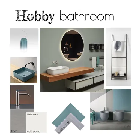 Hobby Bathroom 2 Interior Design Mood Board by InStyle Idea on Style Sourcebook