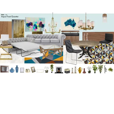 Res 1 Final Interior Design Mood Board by Devlin on Style Sourcebook