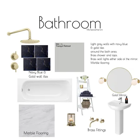 Bathroom Interior Design Mood Board by Mariosa_Interiors on Style Sourcebook