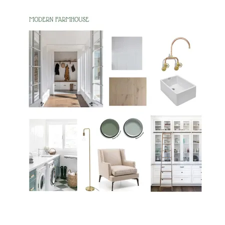 Modern Farmhouse Interior Design Mood Board by francesnewbold on Style Sourcebook