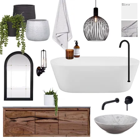 BATHROOM 1 Interior Design Mood Board by Breana on Style Sourcebook