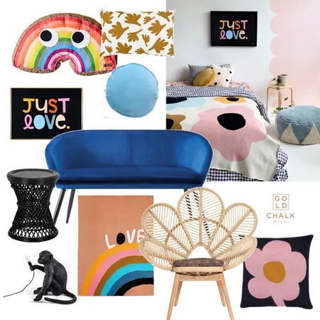 Spring fling Interior Design Mood Board by Kylie Tyrrell on Style Sourcebook