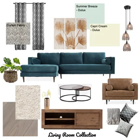 module 9 - living room design Interior Design Mood Board by NV Creative Spaces on Style Sourcebook
