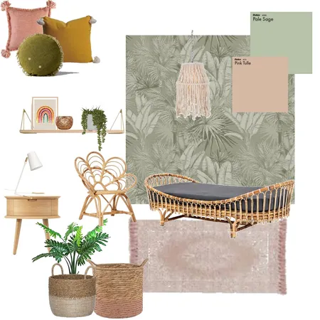 boho girl room Interior Design Mood Board by Home Interiors on Style Sourcebook