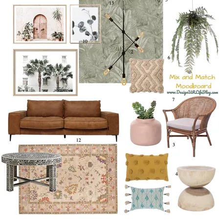 Mix and match Moodboard Interior Design Mood Board by designurlifeblog on Style Sourcebook
