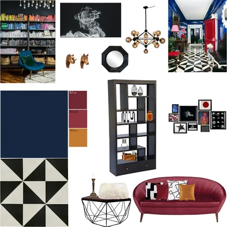 Sci-Fi Maximalist Interior Design Mood Board by HS_Whitby on Style Sourcebook