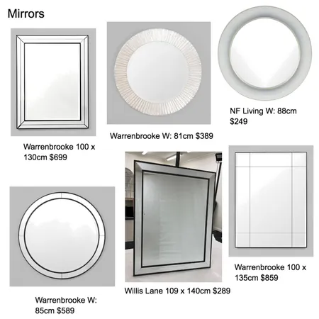 Mirrors Interior Design Mood Board by smuk.propertystyling on Style Sourcebook
