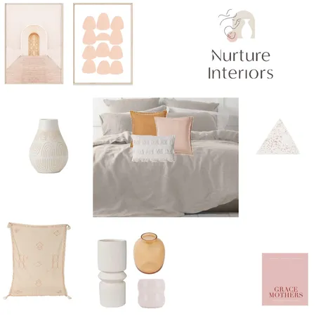 master bedroom Interior Design Mood Board by nurtureinteriors on Style Sourcebook