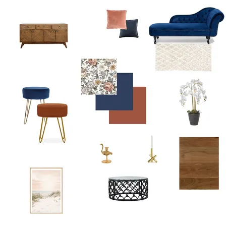 Blue/ Orange - Luxury Interior Design Mood Board by RFernandez on Style Sourcebook