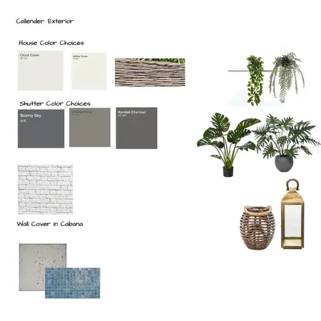 Callender: Exterior Interior Design Mood Board by KShort on Style Sourcebook
