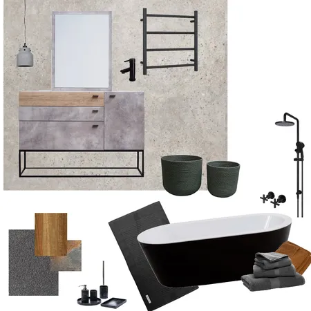 Industrial Interior Design Mood Board by tamikahhoffman on Style Sourcebook