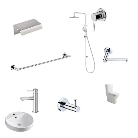 Ensuite Fixture & Fittings Selections Interior Design Mood Board by lime_overload on Style Sourcebook