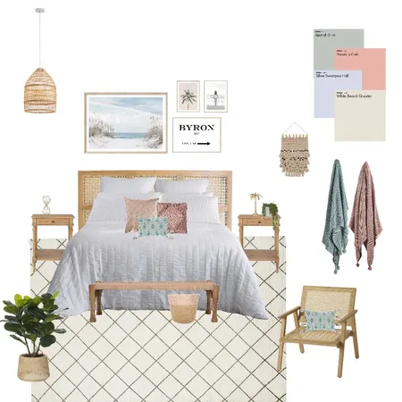 Byron Teen Bedroom Interior Design Mood Board by Baico Interiors on Style Sourcebook