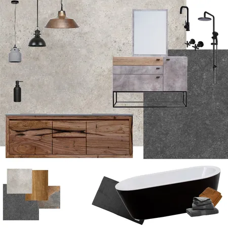 Industrial Interior Design Mood Board by tamikahhoffman on Style Sourcebook