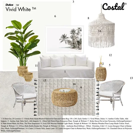Costal Interior Design Mood Board by danielmel on Style Sourcebook